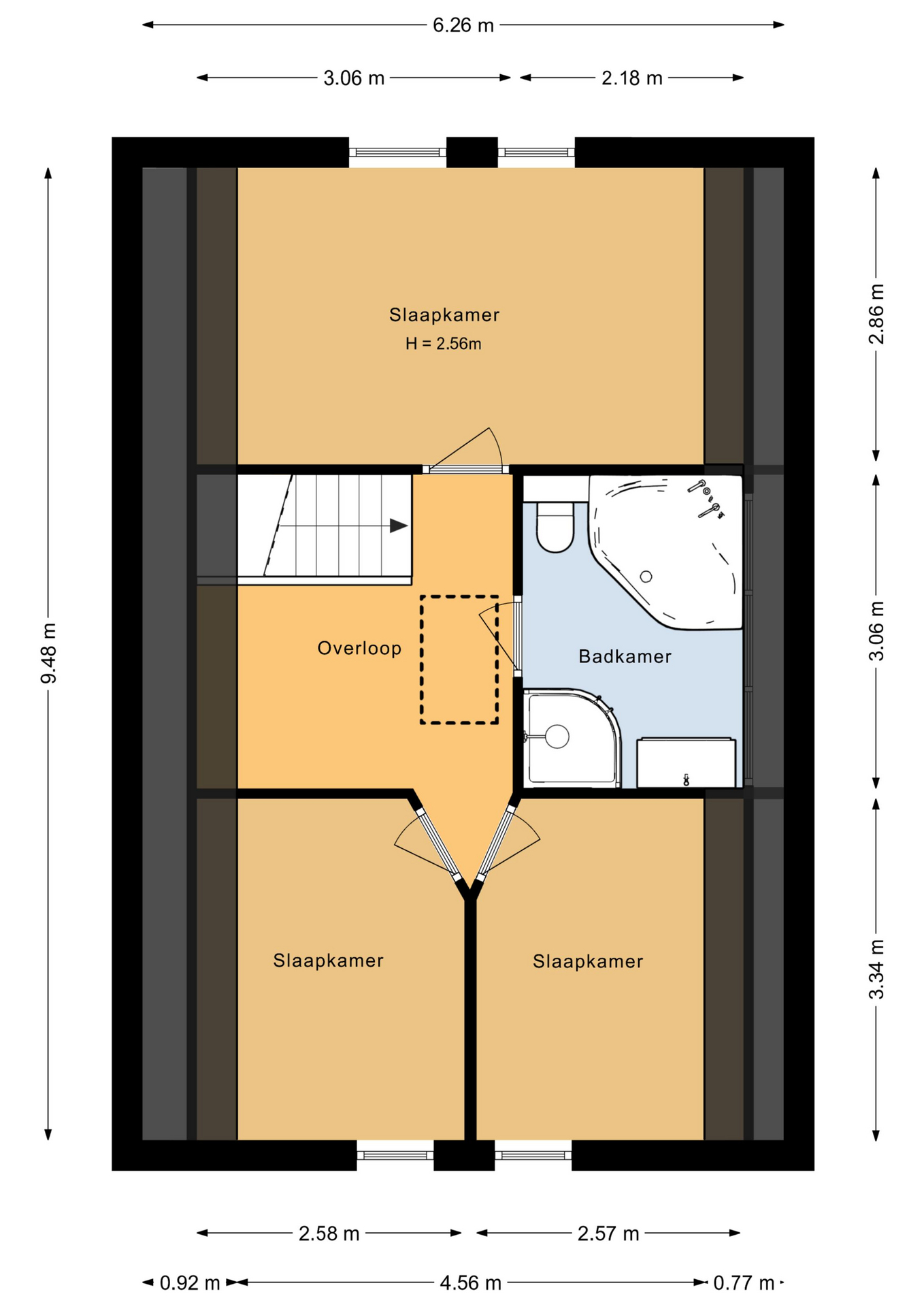 Fraeylemaborg 33 - 8219 BJ - lelystad-plattegrond-2